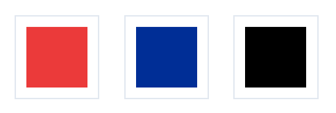 DPack color options - red, blue, black